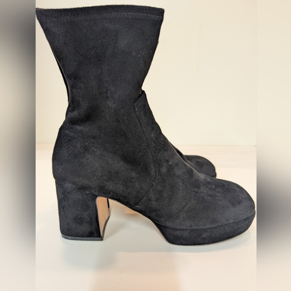 Silent D elegant Black Women's Ankle Boots
